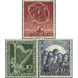 Berlin (West) 71,72-73 (complete.issue.) Volume 1950 completeett fine used/cancelled 1950 erp, Philharmonic (Stamps for collectors)