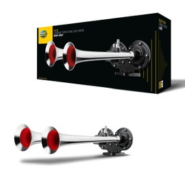 nobrandname 013410061 COMPRESSED AIR TRUMPET HORN 24V 2-F 3PB Operator controlled auditory alerting device