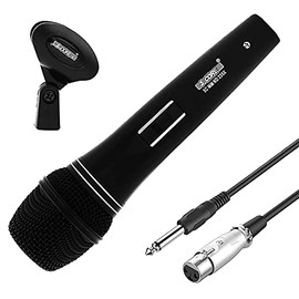 Professional Microphone Audio Dynamic Cardiod Karaoke Singing Wired Mic Music Recording Karoke Microphone 5 Core PM625 Ratings (ND 235X)