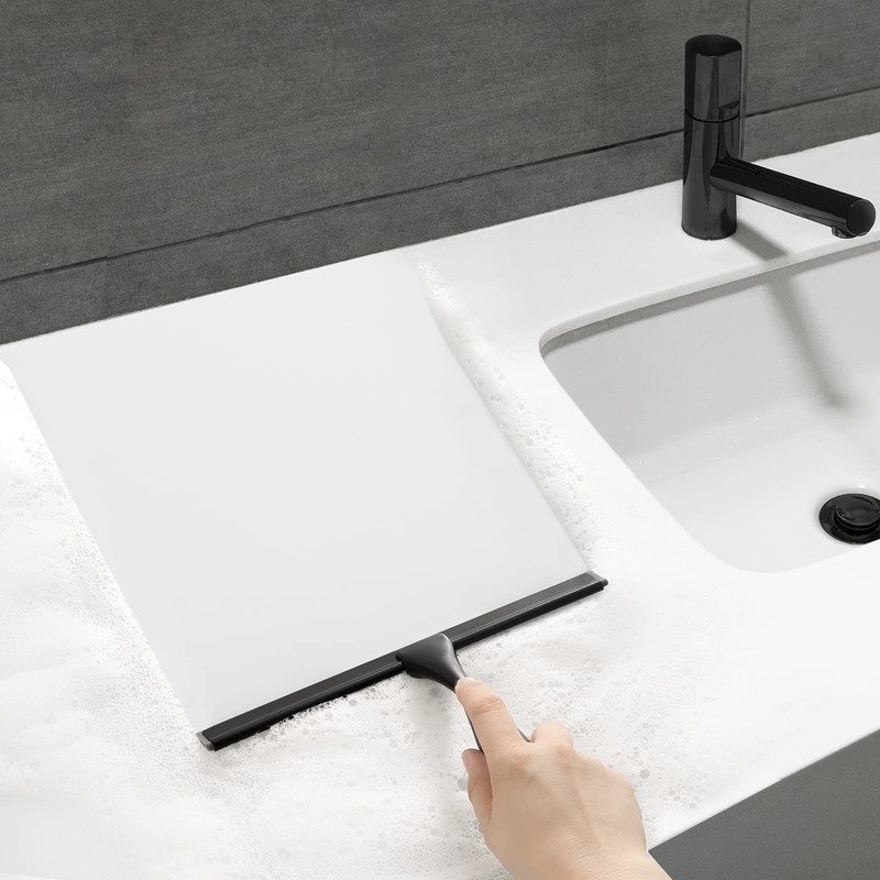 HIWARE All-Purpose Shower Squeegee for Shower Doors, Bathroom, Window and