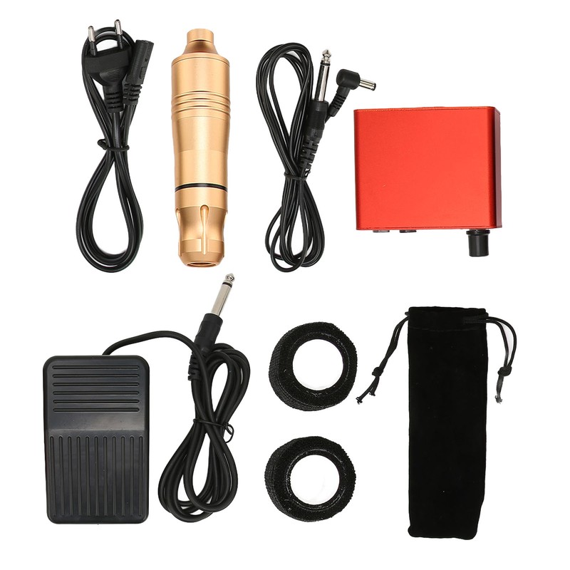 Complete Tattoo Kit Rotary Pen Tattoo Machine Tattoo Power Supply