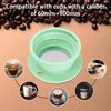 VVGCS Collapsible Travel Pour Over Coffee Maker Camping, Paperless Silicone