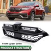 GRAND ORANGE Front Bumper Upper Grille Assembly Compatible with 2020