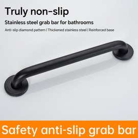 joyrain Shower Grab Bars for Seniors and Elderly-Wall Mounted Safety Rails for Bathroom Anti-Slip and Toilet Assistance Standing-Sturdy Grab Bars for Shower