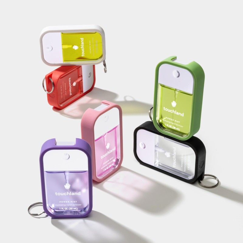 Touchland Hand Sanitizer Mist Case 1FL. OZ., Protective and Stylish