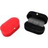 2PCS Wider Slot Velvet Ring Box Couple Ring Box Jewelry