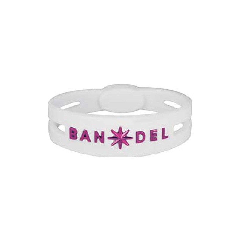 Bandel Metal Bracelet (White x Pink) L White x Pink