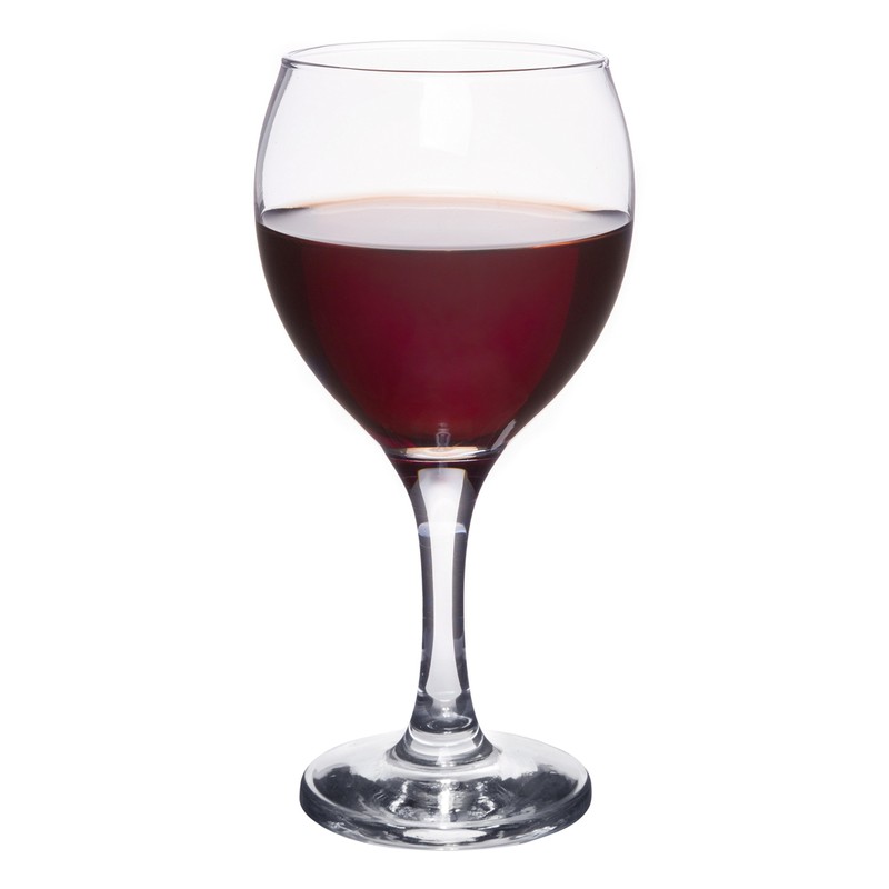 Red Co. Multipurpose Classic Stemmed Clear Wine Glasses, 12.25 fl