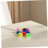 WOONEKY Small Plastic Balls 20 Pack DIY Project Balls Printed