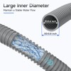 JUWO 10 FT Dishwasher Drain Hose, Corrugated and Flexible Dishwasher