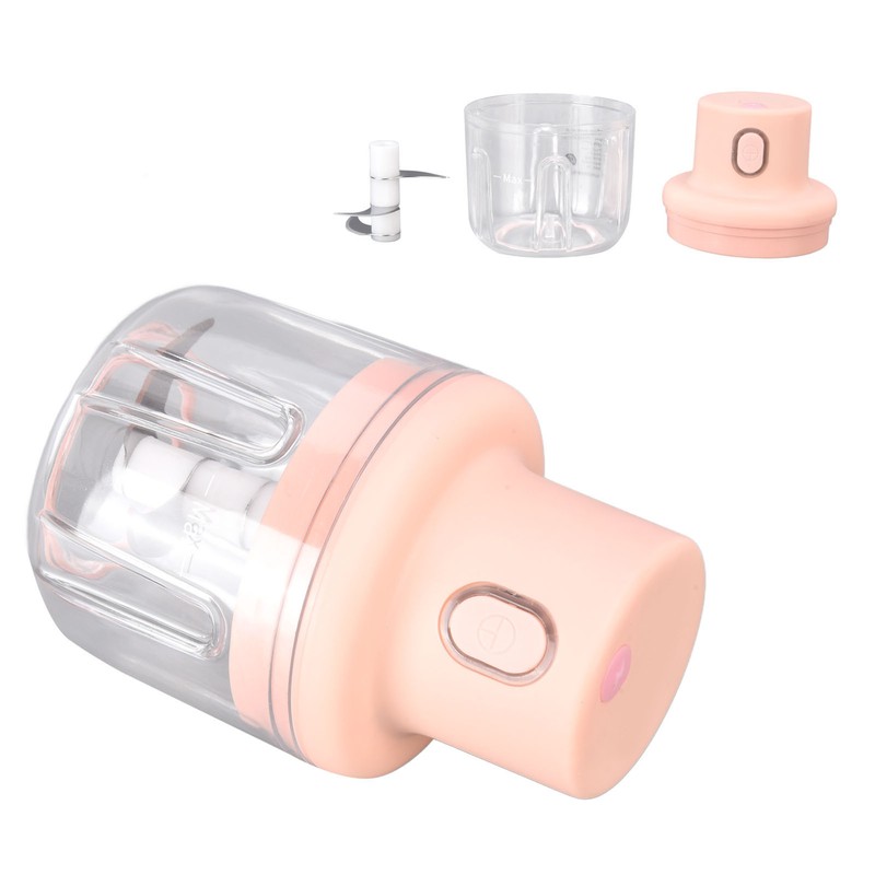 Mini Garlic Chopper Space Saving Small Size Clean Easily Simple