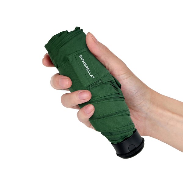 RUMBRELLA 39in Mini Umbrella, Small UV Foldable Sunshade Fast Dry