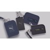 Kutsuwa Puma Polyester Wallet Round Zipper Wallet Black PM384BK