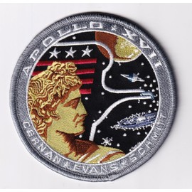 Apollo 17 Patch – Sew On, 4"