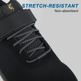 SANDUGO Men's Mountain Bike Shoes Elastic Closure | Lightweight, Waterproof, Breathable MTB Shoes