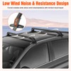 43" Universal Car Roof Rack, Upgraded Adjustable Window Frame Roof