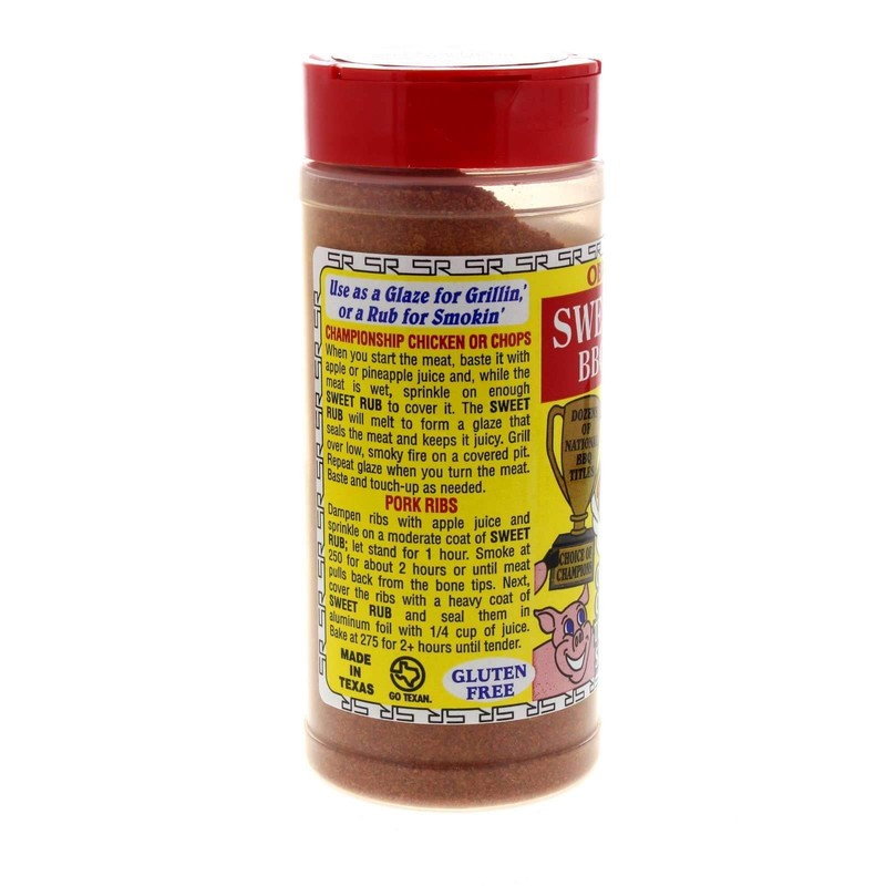 Obie-Cue's Sweet Rub BBQ Spice for Chicken, Chops & Ribs