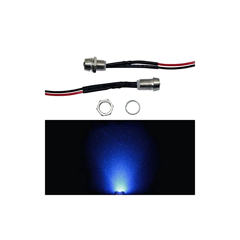 Lumonic Durc Super Bright Screw LEDs with Resistor for 5