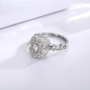 Sterling Silver Cremation Urn Ring for Ashes 925 Ash Cubic
