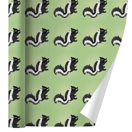 GRAPHICS & MORE Skunk Posing Gift Wrap Wrapping Paper Rolls