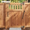 HILLMASTER 12" Gate Spring Self Closing Outdoor Door Spring Automatic