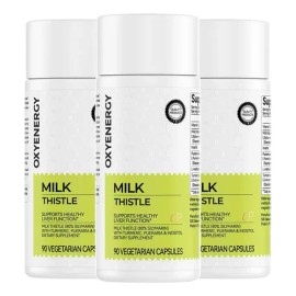 Oxyenergy Cardo Mariano 300mg Vitamina C 90 Cápsulas