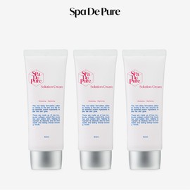 Spadpure (현대홈쇼핑)스파드퓨어 솔류선크림 60ml 트리플패키지 Hyundai Home Shopping Spadpure Solution Sunscreen 60ml Triple Package
