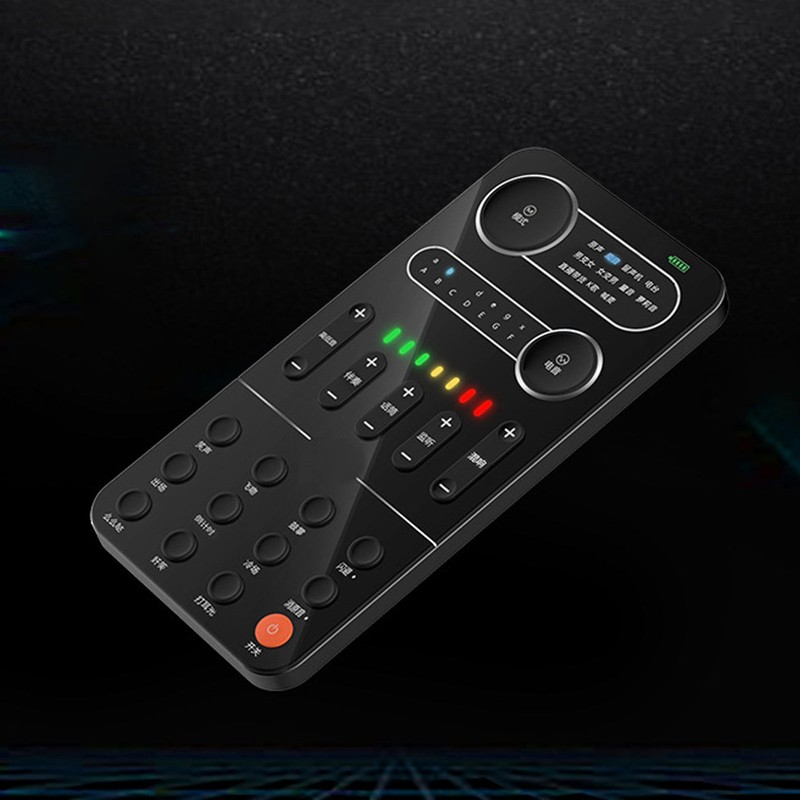 Portable Voice Changer Bluetooth 5.3 Multifunctional Effects Handheld Mini Live