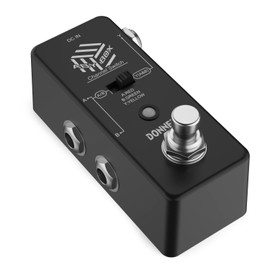 Donner ABY BOX Guitar Effect Pedal, ABY Channel Switch Mini Guitar Pedal True Byapss