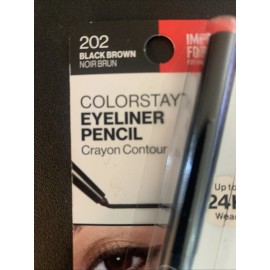 Revlon Colorstay Eyeliner Pencil U pto 24hr Wear In 202 Black Brown 0.28g