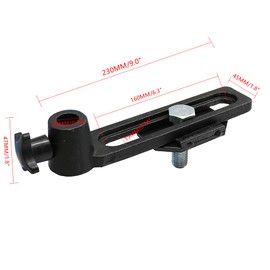 20MM/25MM Aperture Woodworking Turning Small Lathe Tool Holder Base Household Tool Rest Cast Iron Base DIY Lathe Accessories (20MM Hole)