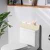 Natural Wicker Storage Basket Tray: Water-Resistant 3-Section for Toilet Tank