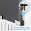 Coehaopike Set of 4 Metal Fittings, U-Shaped Hardware, U-Shaped Hardware,