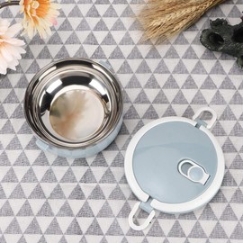 Thermal Lunch Box, Thermos for Hot Food Leak-Free Bento Box Food Storage Container for Students, Kids, Adults, Women, Men, Blue(Monolayer)