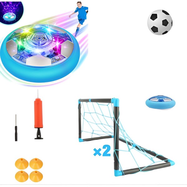 Generic Hover Soccer Ball Set with 2 Goals, Rechargeable Indoor