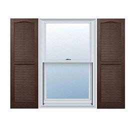 Builders Choice EVL15055BR Shutters, Brown