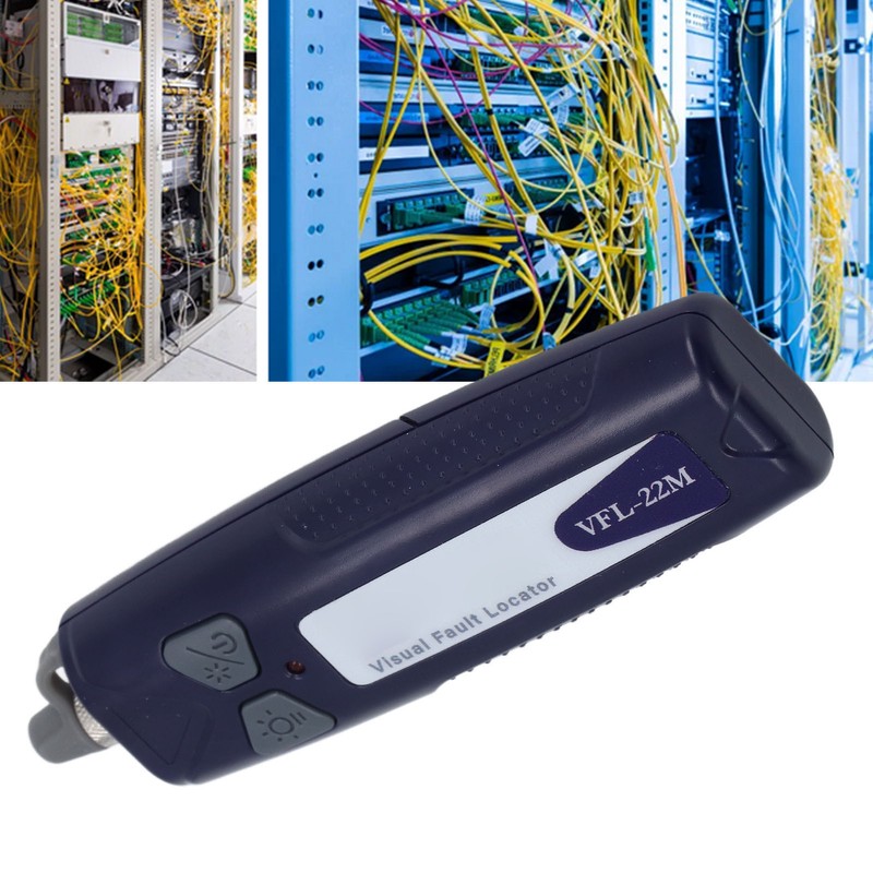 Visual Fault Locator 30km Mini Portable Fiber Optic Source Tester