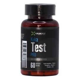 Kuka Test Pro Potencializador De Testosterona 60 Cáps 500 Mg                                                                                          