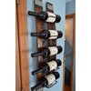 Wine Rack, 5 - Bottle Wine Stave wine rack with
