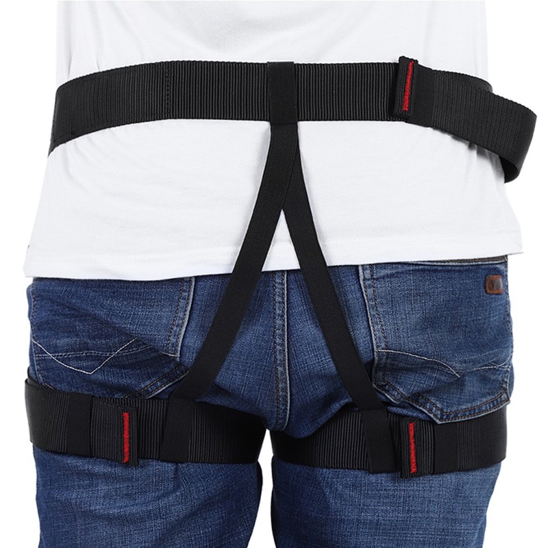 Half Body Safety Belt for Rock Climbing Mountaineering Rappelling Aerial
