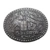 Hesston 1998 Barrel Racer National Finals Rodeo Belt Buckle, Adult