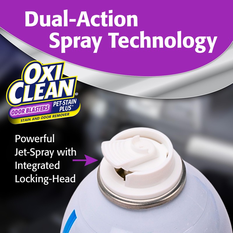 OxiClean 57214OC Pet Stain Plus, Stain and Odor Remover with