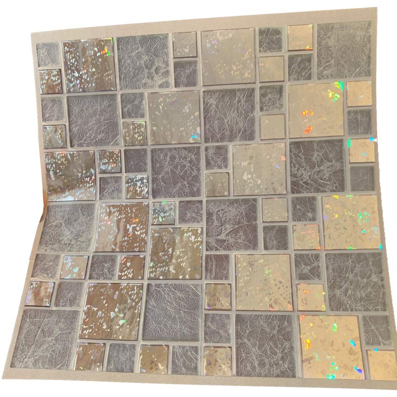 32 Glitter Silver Chrome Kitchen Bathroom Tile Stickers Transfers 15