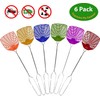 Supreme Bug & Fly Swatter 6-Pack – Braided Metal Handle