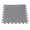 10pcs Cotton Linen Interlocking Carpet Tiles Anti Slip Floor Protection