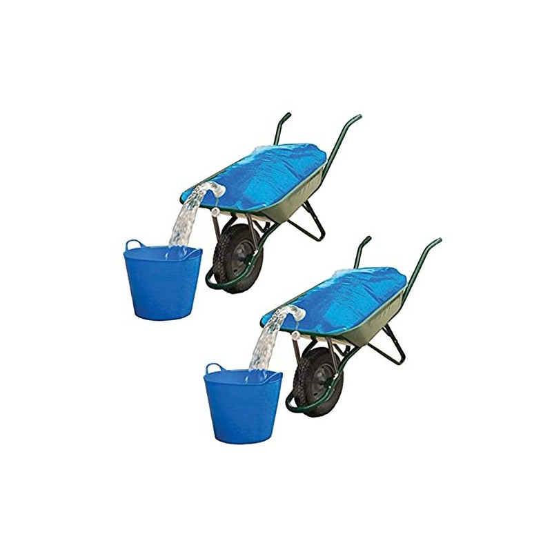 spares2go Equestrian/Stable Water Container Wheelbarrow Bag (80 Litres, Pack of