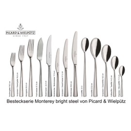 Monterey Picard & Wielpütz Espresso Spoons Mocha Spoons Set of 6