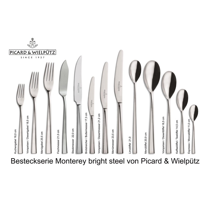 Monterey Picard & Wielpütz Espresso Spoons Mocha Spoons Set of