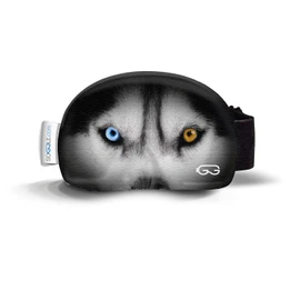 SOGGLE Ski Goggles Protective Cover Made of Microfibre (One Size), Colour: Eyes Husky