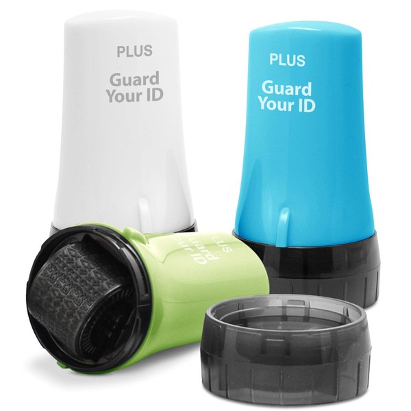 Guard Your ID Identity Theft Prevention Stamp ADVANCED Roller Combo
